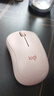 罗技（Logitech）M240 蓝牙鼠标 办公鼠标 简约便携 粉色 实拍图