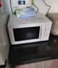美的（Midea）【价保618】快捷微波炉 家用小型 360°转盘加热 旋钮操控 易洁内胆（M1-L213B二代） 实拍图