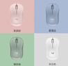 罗技（Logitech）M221 轻音鼠标 无线鼠标 办公鼠标 对称鼠标 带无线微型接收器 雾霭蓝 实拍图