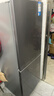 美的182L两门小冰箱灰色两门小户型一级能效客厅家用租房宿舍可冷藏冷冻不占地MR-191A【国家补贴】 实拍图