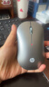 惠普（HP）DM10 无线蓝牙双模鼠标 商务办公无线鼠标苹果笔记本微声蓝牙便携式无线鼠标 银色 实拍图