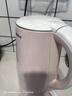 美的（Midea）电热水壶烧水壶养生双层防烫0涂层食品级304不锈钢1500W快速沸腾1.7L大容量 HJ1705【价保618】 实拍图