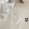 罗蒙（ROMON）t恤男夏季纯色短袖男士polo衫男休闲商务上衣男装 实拍图