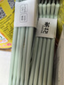 茶花（CHAHUA）塑料衣架防风衣架加厚晾衣架子防滑耐晒晾衣带挂钩晒衣架 30个 【肩宽42cm】绿色 实拍图