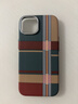 巴蒂尼 山与星河适用iPhone17ProMax手机壳高级感苹果16Pro磁吸凯夫拉纹理15超薄防摔14手机套13男女 红绿格纹【夜光磁吸硬壳】铝合金镜框 iPhone 15 实拍图
