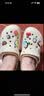 卡骆驰（CROCS）【预售】白鹿同款经典云朵洞洞鞋时尚百搭女鞋花园鞋|206750 白色-100(含智必星)【预售】 38 (240mm) 实拍图
