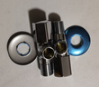 九牧（JOMOO）角阀黄铜加厚陶瓷阀芯八字阀三角阀冷热水角阀马桶角阀水阀 【2只】1冷1热角阀 实拍图