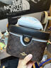 蔻驰（COACH）【品牌直供】奢侈品女包KAY盒子包斜挎包黑CBQ35 生日礼物送女友 实拍图