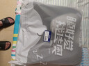 佳奥护腰靠垫办公室腰靠记忆棉腰垫靠背垫座椅车用椅人体工学腰垫麻灰 实拍图
