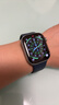Apple/苹果 Watch S11 智能手表GPS款46毫米深空灰色铝金属表壳黑色运动型表带M/L MEVP4CH/B 实拍图