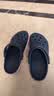 卡骆驰（CROCS）贝雅卡骆班洞洞鞋|205089 深蓝/辣椒红-4CC   39 (240mm)   实拍图