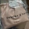 CHARLES&KEITH迷你菱格流浪包单肩斜挎双肩包包女包生日礼物送女友CK2-60782390 【S号】粉红色Pink S 实拍图