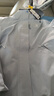 骆驼（CAMEL）三防冲锋衣户外登山服防风防水防污三合一运动外套 AD22263513X，抓绒内胆月光蓝女 XL 实拍图