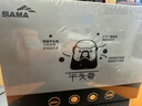 先马（SAMA）平头哥650性能版 额定500W 台式主机箱电脑电源 主动PFC/单路+12V/智能温控/DC-DC/达白牌能效 实拍图