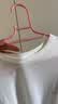 伊芙丽（eifini）蒋欣代言【瘦瘦T】伊芙丽圆领莱赛尔修身舒适休闲显瘦百搭T恤女 本白色 M 100-110斤 实拍图