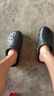 卡骆驰（CROCS）檀健次同款经典洞洞鞋轻便百搭女沙滩鞋包头拖鞋男鞋|10001 黑色-001(含智必星) 41 /42(260mm) 实拍图