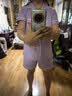 芬腾睡衣女带胸垫纯棉26年夏新款7A抑菌女士短裤家居服套装 实拍图