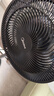 美的（Midea）【超级单品】七叶轻音立式电风扇家用柔风落地扇台式桌面小型风扇大风量节能摇头宿舍电扇 SAF30AB 实拍图