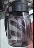 特百惠（Tupperware）嘟嘟企鹅350ML塑料杯夏季儿童可爱水杯子男女学生带提绳 小黑嘟 实拍图