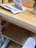 龙承匠人儿童学习桌椅套装J120实木可升降写字书桌中小学生6-18岁课桌椅子 【光谱大路灯】1米2实木桌+升级护颈椅粉 赠学习大礼包 实拍图