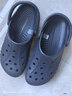 卡骆驰（CROCS）贝雅洞洞鞋男鞋女鞋轻便耐磨一脚蹬拖鞋休闲鞋百搭花园鞋|10126 深蓝-410(含智必星) 41 /42(260mm) 实拍图
