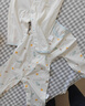 翘脚鸭婴儿衣服新生儿夏季薄款连体衣纯棉夏天爬爬服满月男女宝宝睡衣80 实拍图