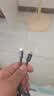 ANKER安克100W冰点快充线【包邮】双头type-c数据usb线编织充电线适配17iPhone18苹果16手表耳机电脑 【黑色】100W编织线 1.8米 实拍图