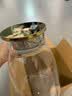 西多米凉水壶冷水壶耐高温加厚防爆凉水杯高硼硅玻璃家用大花果茶水壶 实拍图
