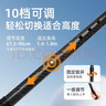 鱼跃（yuwell）拐杖老人专用手杖轻便碳纤维登山单脚助行防滑可伸缩108JG-2-Y 实拍图