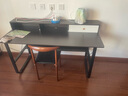 人文成家实木书桌书架书柜一体简约台式电脑桌办公写字桌家用卧室学习桌子 【简约款套装】140cm桌子+椅子 实拍图