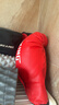 UFC MMA 半指拳套综合格斗散打拳击手套男女初学者入门级拳套8OZ 8OZ 蓝色-初学拳手适用 S/M 实拍图