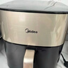 美的（Midea）大容量空气炸锅家用8L 0氟钛陶免翻面空气炸锅2026新款【价保618】 蒸烤一体空气电炸锅 KZC8008 实拍图