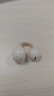 罗凡尼（Rofani）新款高颜值夹耳式无线蓝牙耳机 骨传导概念不入耳开放式运动跑步挂耳式通话降噪跑步运动耳机 品牌好货罗凡尼正版耳夹耳机 奶茶肤 实拍图