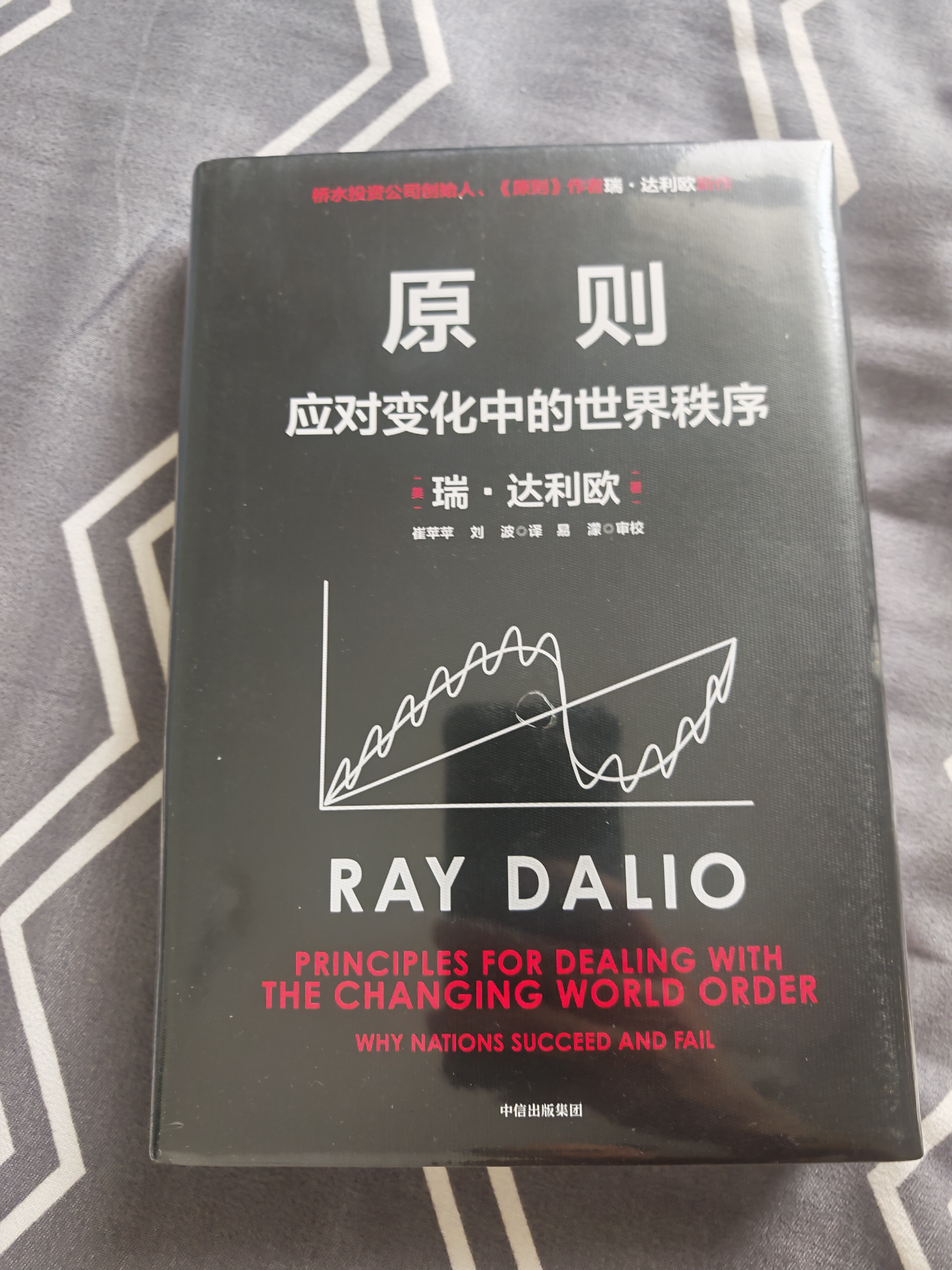原则2 应对变化中的世界秩序 百万级畅销书 桥水创始人 瑞 达利欧作品 原则 解读世界变动 财富涨跌 权力换手 中信出版社 实拍图