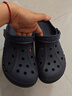 卡骆驰（CROCS）贝雅洞洞鞋男鞋女鞋轻便耐磨一脚蹬拖鞋休闲鞋百搭花园鞋|10126 深蓝-410(含智必星) 41 /42(260mm) 实拍图