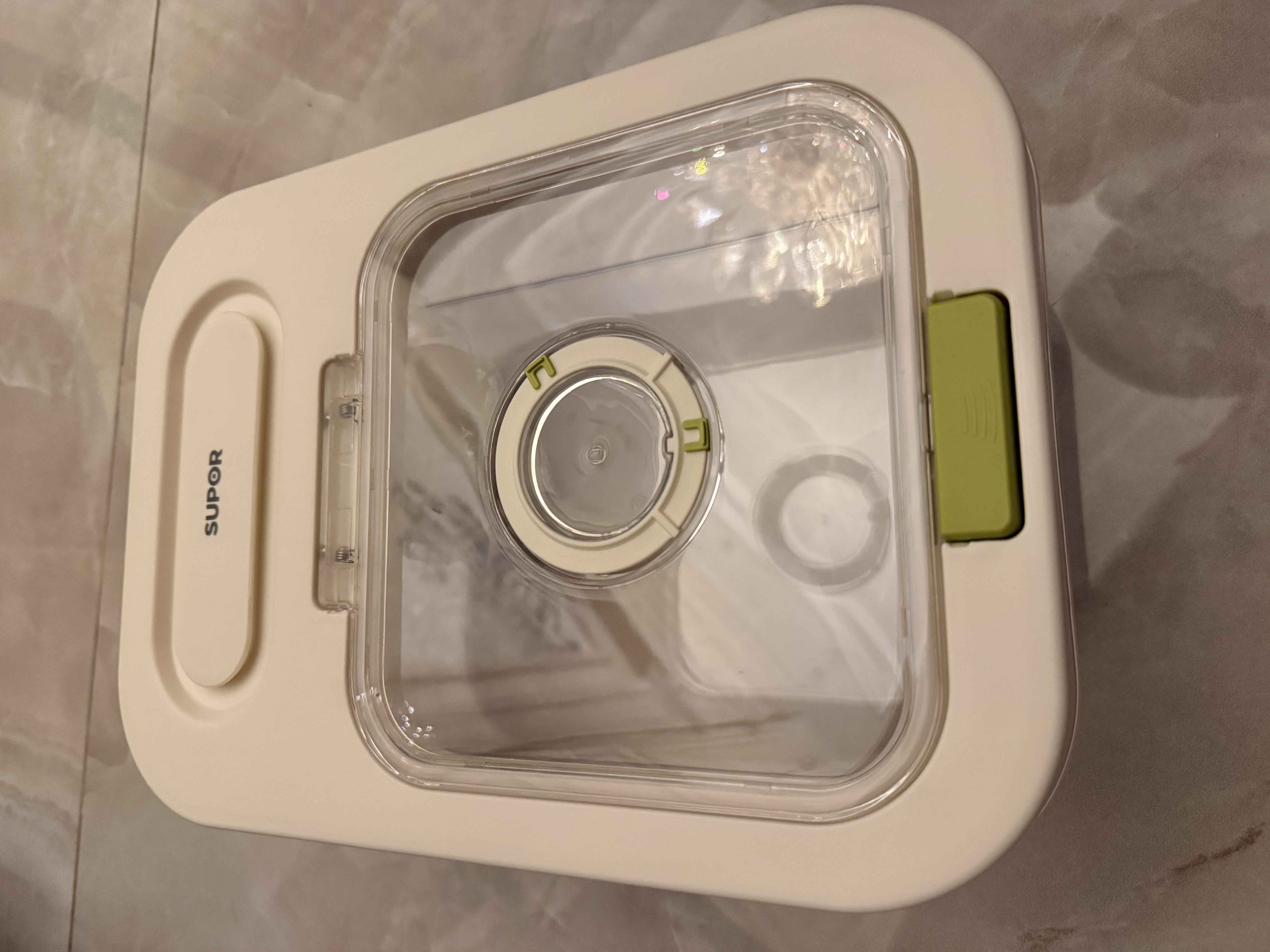苏泊尔SUPOR 弹盖米桶储存米缸防虫防潮大容量收纳盒10斤 KGF10BV10   实拍图