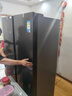 华凌美的出品589对开门双开门冰箱一级能效双变频净味节能大容量风冷无霜京东自营HR-589WKP国家补贴 实拍图