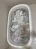 iuu婴儿洗澡盆儿童浴盆大号宝宝可折叠可坐可躺新生儿童用品 【北欧灰】单盆 实拍图