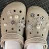 卡骆驰（CROCS）贝雅洞洞鞋男鞋女鞋轻便耐磨一脚蹬拖鞋休闲鞋百搭花园鞋|10126 卵石色-2V3(含智必星) 40 (250mm) 实拍图