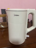美的（Midea）烧水壶电热水壶304食品级不锈钢无缝内胆双层防烫1.7L大容量1800W智能断电SHJ1721【价保618】 实拍图