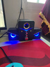 赛达SADA电脑音箱迷你小型音响带耳麦孔台式机桌面家用高音质手机笔记本重低音炮2.1喇叭D-221 实拍图