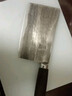谭铁匠纯手工锻打菜刀家用斩切两用刀老式锰钢刀具厨房斩切肉刀厨师专用锋利3号九江弯刀TDD-3钢铁刀 手工锻打菜刀 实拍图