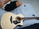 曼森（Mayson）Alpha3民谣吉他A1/A3单板弹唱指弹男女生初学者面单原声木吉他 A3 云杉桃花芯面单缺角原声款 实拍图