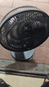 美的（Midea）【超级单品】七叶轻音立式电风扇家用柔风落地扇台式桌面小型风扇大风量节能摇头宿舍电扇 SAF30AB 实拍图