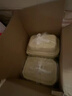 特美居（temeiju）玉米淀粉饭盒一次性餐盒食品级打包盒带盖可微波500型方形*8套 实拍图