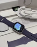 Apple/苹果 Watch S11 智能手表GPS款42毫米银色铝金属表壳雾紫色运动型表带S/M MEUT4CH/B 实拍图