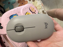 罗技（Logitech）LOGITECH PEBBLE 无线蓝牙鼠标 静音鼠标 办公鹅卵石造型 轻薄便携 时尚小巧 烟云灰 实拍图