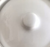 京东京造 炖盅 陶瓷汤碗蒸蛋燕窝辅食碗家用带盖赠勺子纯白460ml 实拍图