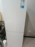 美的（Midea）冰箱236升家用冰箱 商用冰箱 小型三门三温三开门风冷无霜271升一级能效双变频小冰箱 美的冰箱 181升 双门 直冷极地白 全国仓就近速发 实拍图