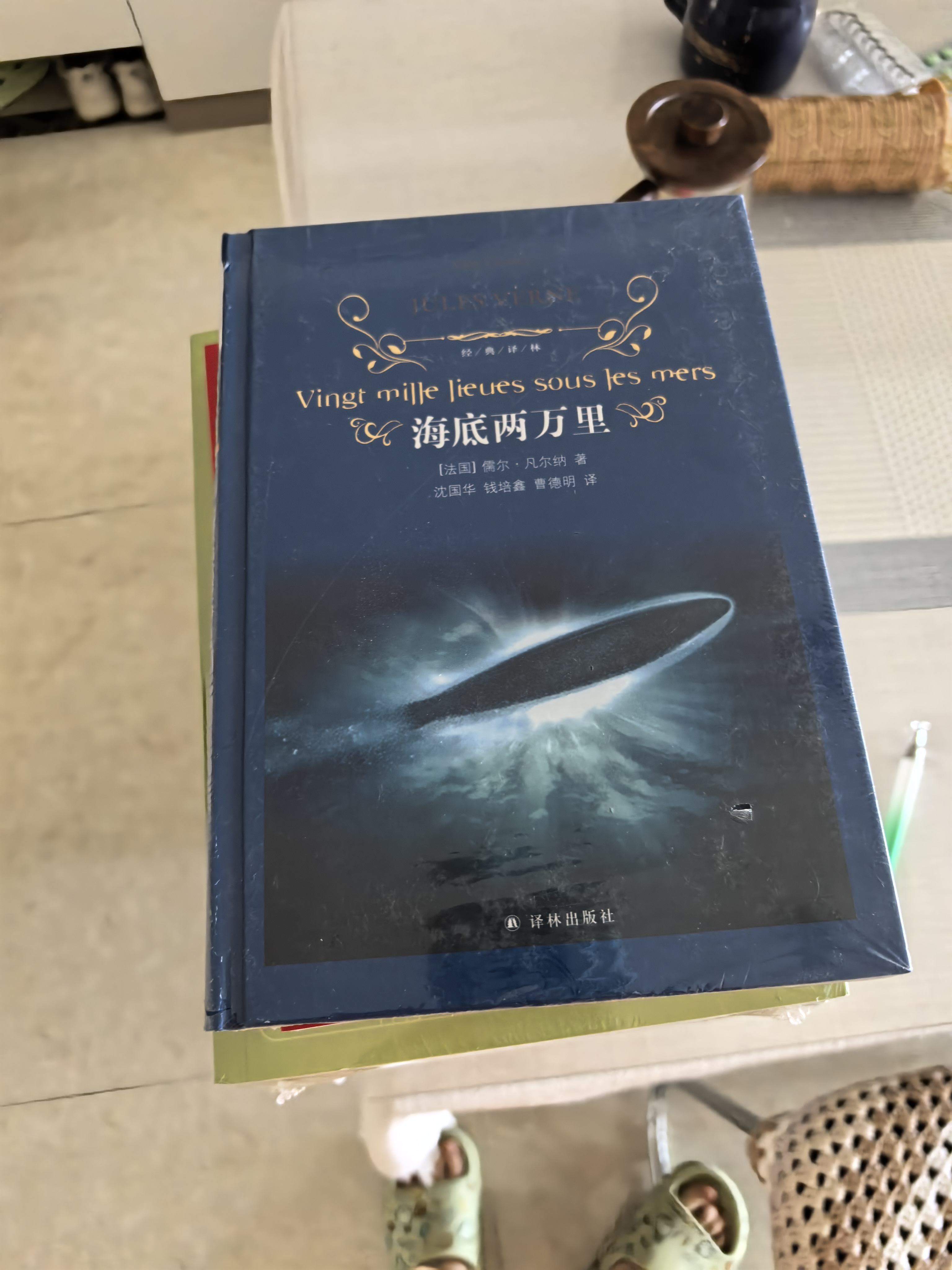 海底两万里/经典译林（“科幻小说之父”凡尔纳的代表作，列入语文教材七年级下册名著导读） 实拍图
